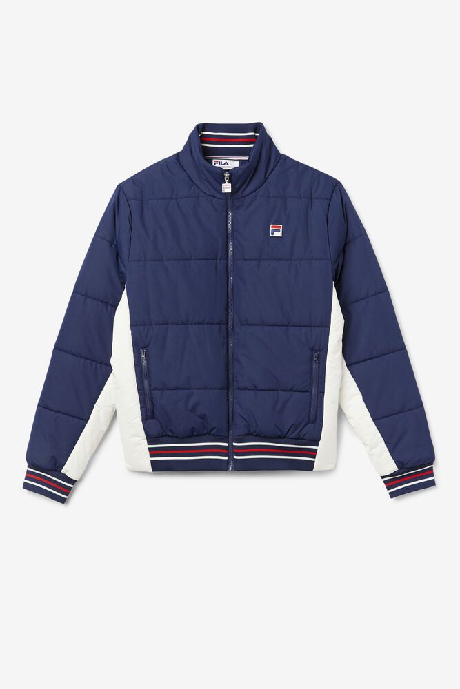 Fila Miesten Takki Watson Puffer Laivastonsininen - KGFN-80539